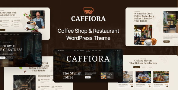 Caffiora Preview Wordpress Theme - Rating, Reviews, Preview, Demo & Download