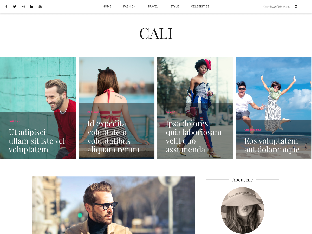 Cali Preview Wordpress Theme - Rating, Reviews, Preview, Demo & Download