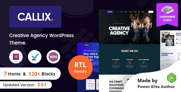 Callix Preview Wordpress Theme - Rating, Reviews, Preview, Demo & Download