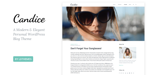 Candice Preview Wordpress Theme - Rating, Reviews, Preview, Demo & Download