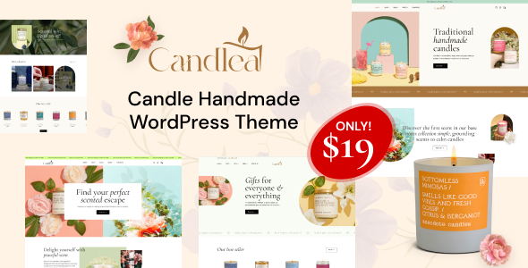 Candlea Preview Wordpress Theme - Rating, Reviews, Preview, Demo & Download