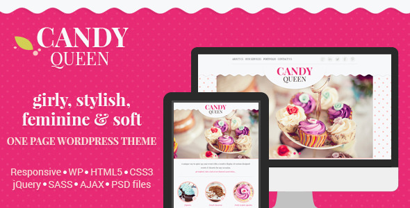 Candy Queen Preview Wordpress Theme - Rating, Reviews, Preview, Demo & Download