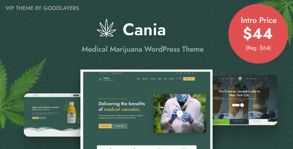 Cania Preview Wordpress Theme - Rating, Reviews, Preview, Demo & Download