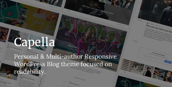 Capella Preview Wordpress Theme - Rating, Reviews, Preview, Demo & Download