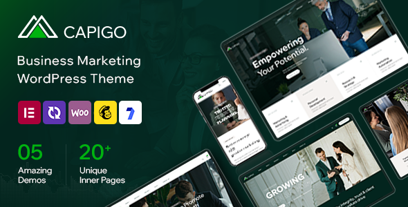 Capigo Preview Wordpress Theme - Rating, Reviews, Preview, Demo & Download