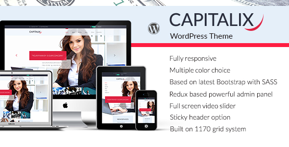 Capitalix Preview Wordpress Theme - Rating, Reviews, Preview, Demo & Download