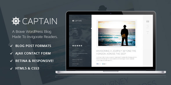 Captain Preview Wordpress Theme - Rating, Reviews, Preview, Demo & Download