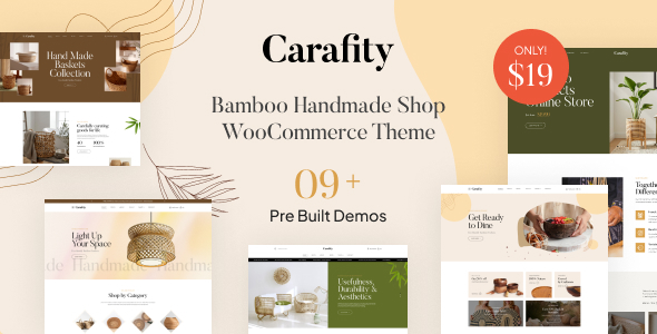 Carafity Preview Wordpress Theme - Rating, Reviews, Preview, Demo & Download