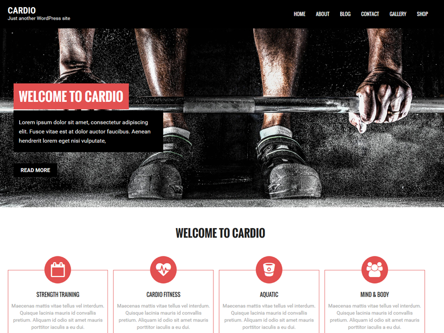 Cardio Preview Wordpress Theme - Rating, Reviews, Preview, Demo & Download