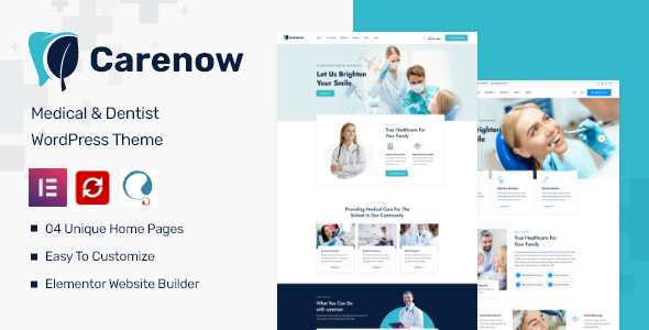 Carenow Preview Wordpress Theme - Rating, Reviews, Preview, Demo & Download