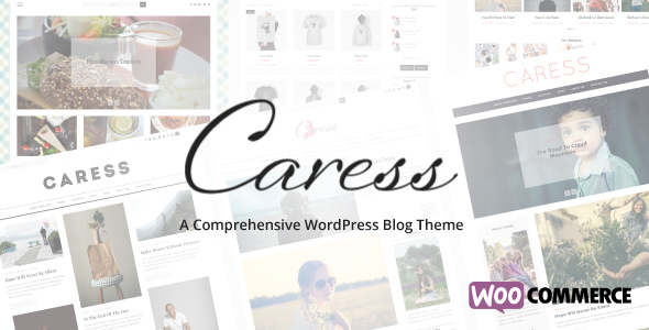 Caress Preview Wordpress Theme - Rating, Reviews, Preview, Demo & Download
