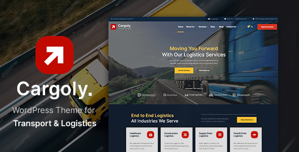 Cargoly Preview Wordpress Theme - Rating, Reviews, Preview, Demo & Download