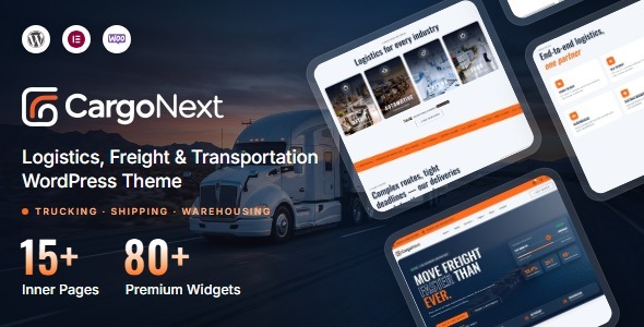 CargoNext Preview Wordpress Theme - Rating, Reviews, Preview, Demo & Download