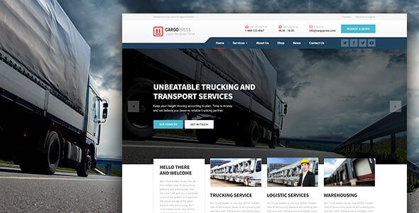 CargoPress Preview Wordpress Theme - Rating, Reviews, Preview, Demo & Download