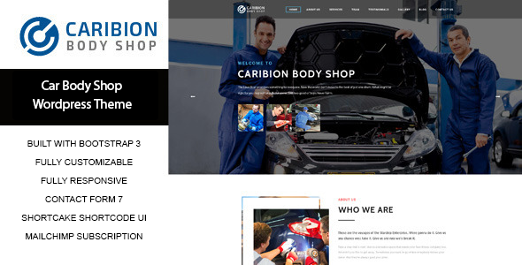 Caribion Preview Wordpress Theme - Rating, Reviews, Preview, Demo & Download