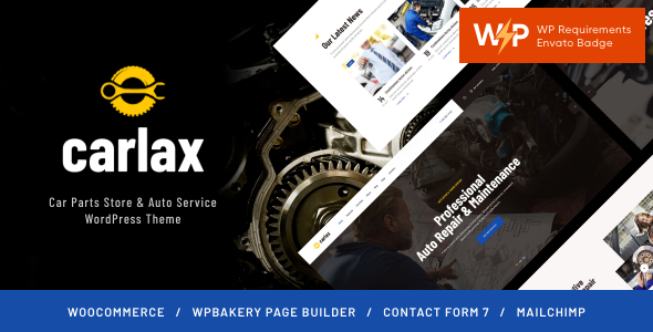 Carlax Preview Wordpress Theme - Rating, Reviews, Preview, Demo & Download