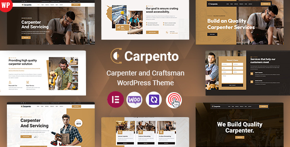 Carpento Preview Wordpress Theme - Rating, Reviews, Preview, Demo & Download