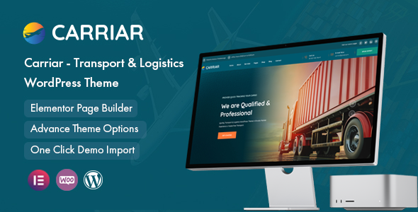 Carriar Preview Wordpress Theme - Rating, Reviews, Preview, Demo & Download