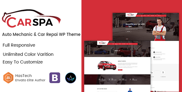 Carspa Preview Wordpress Theme - Rating, Reviews, Preview, Demo & Download