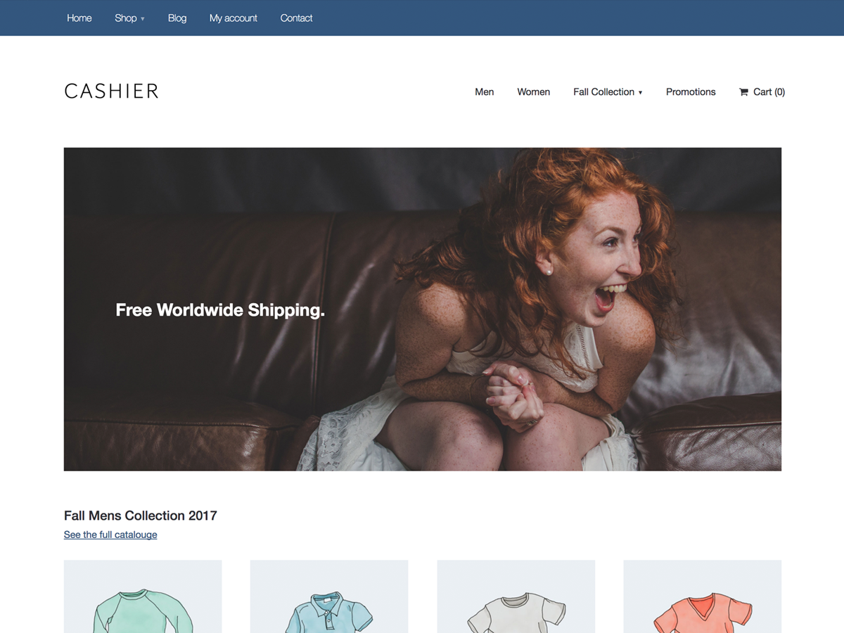 Cashier Preview Wordpress Theme - Rating, Reviews, Preview, Demo & Download