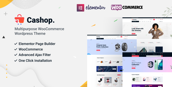 Cashop Preview Wordpress Theme - Rating, Reviews, Preview, Demo & Download
