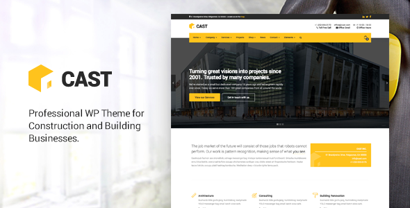 Cast Preview Wordpress Theme - Rating, Reviews, Preview, Demo & Download