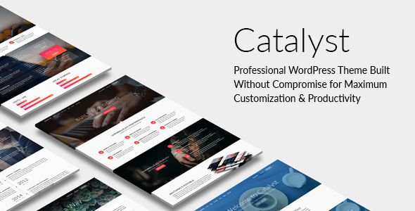 Catalyst Preview Wordpress Theme - Rating, Reviews, Preview, Demo & Download