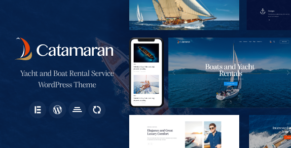 Catamaran Preview Wordpress Theme - Rating, Reviews, Preview, Demo & Download