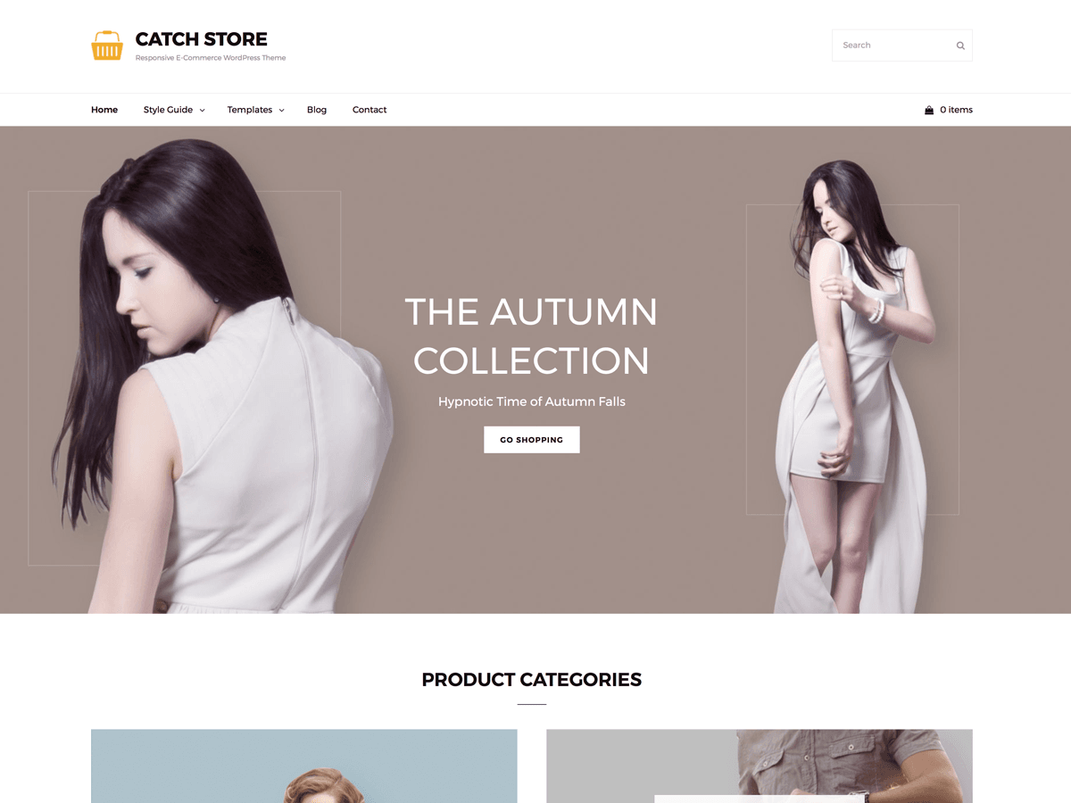 Catch Store Preview Wordpress Theme - Rating, Reviews, Preview, Demo & Download
