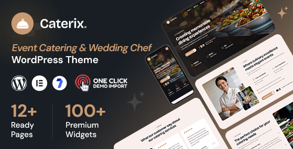 Caterix Preview Wordpress Theme - Rating, Reviews, Preview, Demo & Download
