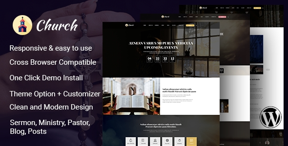 Cathedral Preview Wordpress Theme - Rating, Reviews, Preview, Demo & Download