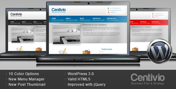 Centivio Preview Wordpress Theme - Rating, Reviews, Preview, Demo & Download