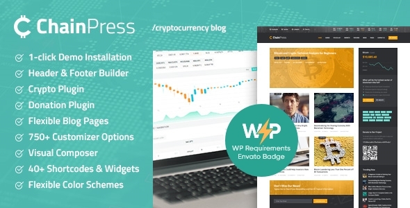 ChainPress Preview Wordpress Theme - Rating, Reviews, Preview, Demo & Download