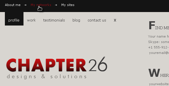 Chapter 26 Preview Wordpress Theme - Rating, Reviews, Preview, Demo & Download