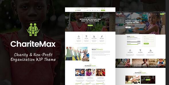 Charitemax Preview Wordpress Theme - Rating, Reviews, Preview, Demo & Download