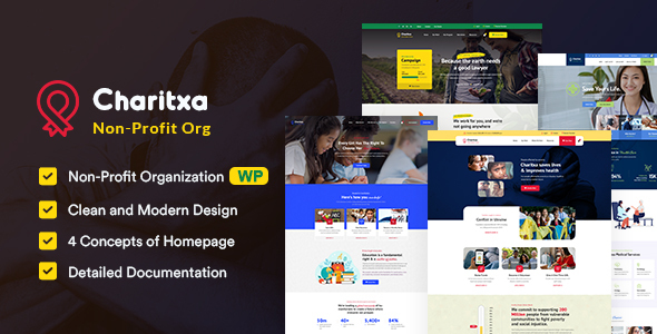 Charitxa Preview Wordpress Theme - Rating, Reviews, Preview, Demo & Download