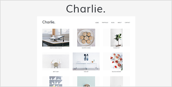 Charlie Preview Wordpress Theme - Rating, Reviews, Preview, Demo & Download