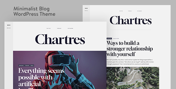 Chartres Preview Wordpress Theme - Rating, Reviews, Preview, Demo & Download