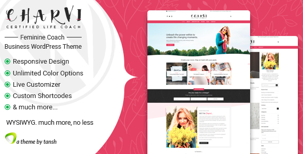Charvi Coach Preview Wordpress Theme - Rating, Reviews, Preview, Demo & Download