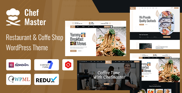 Chefmaster Preview Wordpress Theme - Rating, Reviews, Preview, Demo & Download
