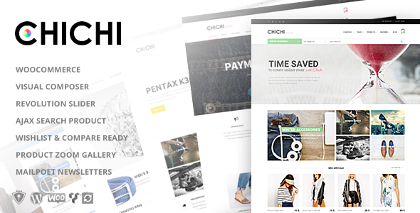 Chichi Woocommerce Preview Wordpress Theme - Rating, Reviews, Preview, Demo & Download