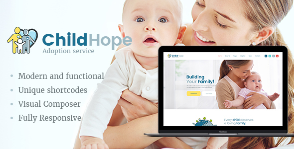 ChildHope Preview Wordpress Theme - Rating, Reviews, Preview, Demo & Download