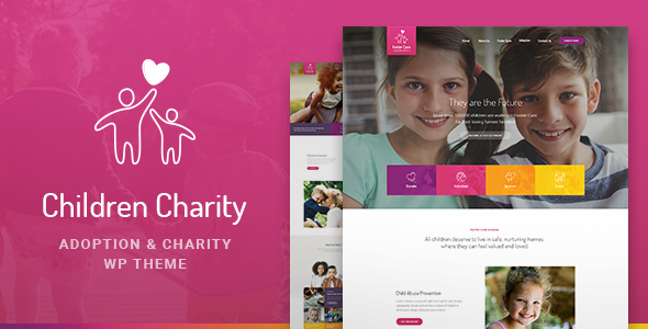 Children Charity Preview Wordpress Theme - Rating, Reviews, Preview, Demo & Download