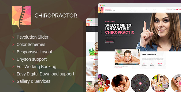 Chiropractor Preview Wordpress Theme - Rating, Reviews, Preview, Demo & Download