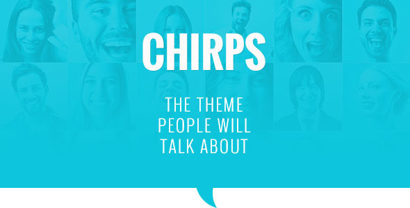Chirps Preview Wordpress Theme - Rating, Reviews, Preview, Demo & Download
