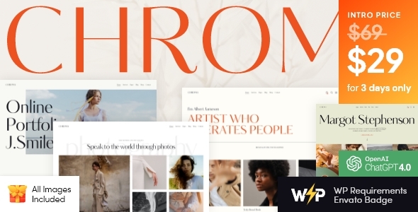 Chroma Preview Wordpress Theme - Rating, Reviews, Preview, Demo & Download