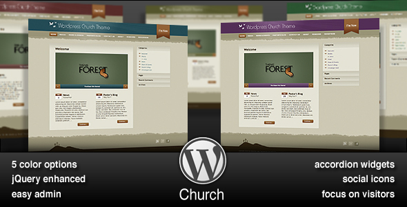 Church Preview Wordpress Theme - Rating, Reviews, Preview, Demo & Download