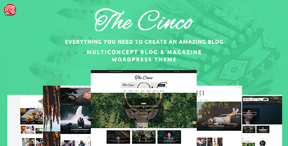 Cinco Preview Wordpress Theme - Rating, Reviews, Preview, Demo & Download