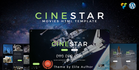 CINESTAR Preview Wordpress Theme - Rating, Reviews, Preview, Demo & Download