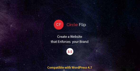 Circle Flip Preview Wordpress Theme - Rating, Reviews, Preview, Demo & Download